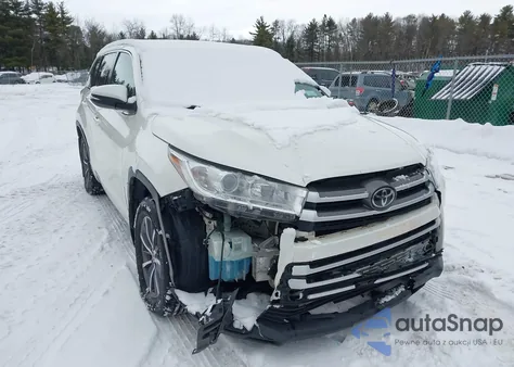 2018 Toyota Highlander Xle из США, поврежденный, VIN 5TDJZRFH0JS541074